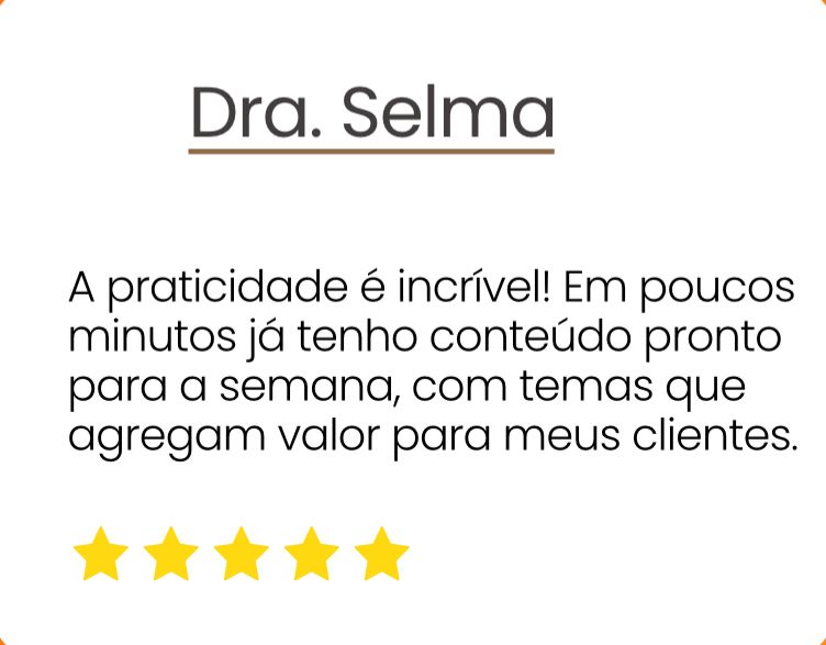 Depoimento cliente 3